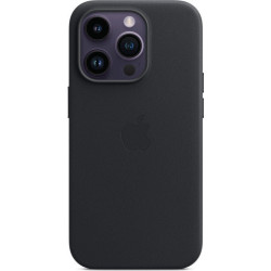 Apple iPhone 14 Pro Leather Case with MagSafe midnight'