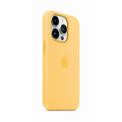 Apple iPhone 14 Pro Silicone Case with MagSafe sunglow'