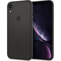Spigen Air Skin iPhone XR czarny (064CS24870)'