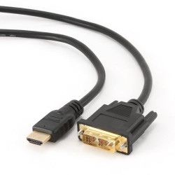 GEMBIRD CC-HDMI-DVI-0.5M Gembird kabel H'