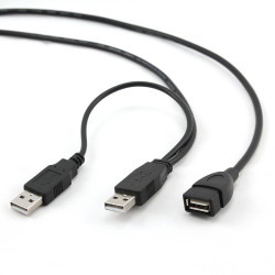 Gembird USB 0.90m czarny'