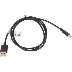 Kabel Lanberg CA-USBO-10CC-0010-BK (USB 2.0 typu A M - USB typu C M; 1m; kolor czarny)'