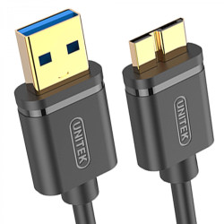 Unitek micro USB 1.0m czarny'
