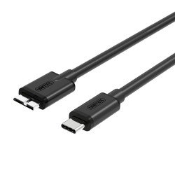 Unitek USB-C 1.0m czarny'