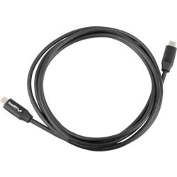 Lanberg USB-C 1.0m czarny Premium QC 4.0'