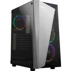 Zalman S4 Plus ATX Mid Tower PC Case RGB Fan'