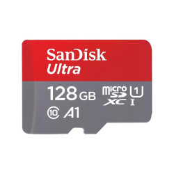 SANDISK ULTRA microSDXC 128GB 140MB/s + SD ADAPTER'