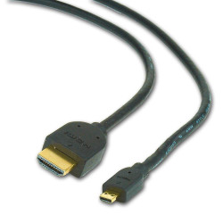 Kabel GEMBIRD CC-HDMID-6 (HDMI M - Micro HDMI M; 1 8m; kolor czarny)'