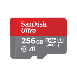 SanDisk Ultra microSDXC 256GB Android 150MB/s A1 UHS-I + Adapter'