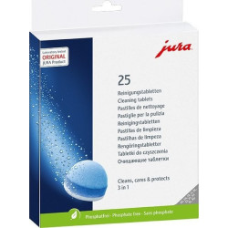 Akcesoria - JURA 3-fazowe tabletki czyszczące 25 szt.'