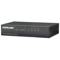 Intellinet 523301 Switch 5p Fast Ethernet, desktop, metalowa obudowa'