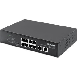 Intellinet 561402 Switch Gigabit 8x RJ45 PoE+, 2x RJ45 Uplink'
