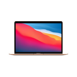 Laptop Apple MacBook Air 2021 M1 8-core CPU & 7-core GPU 13 3 WQXGA Retina IPS 16GB DDR4 SSD256 TB3 ALU macOS Big Sur - Gold'