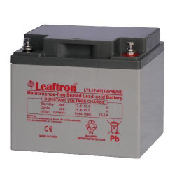 Akumulator żelowy 12V 45Ah Leaftron LTL12-45 Long Life (10-letni)'