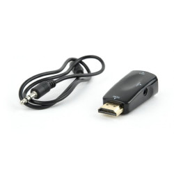 Konwerter sygnału HDMI do VGA z gniazdem mini Jack Gembird'