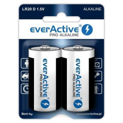 Zestaw baterii alkaliczne everActive EVLR20-PRO (x 2)'