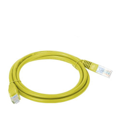 Patchcord UTP A-LAN KKU5ZOL5 (RJ45 - RJ45 ; 5m; UTP; kat. 5e; kolor żółty)'