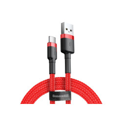 BASEUS KABEL USB- USB-C CATKLF-C09 2M CZERWONY'
