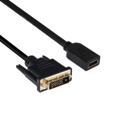 Kabel Club3D CAC-1211 DVI-D TO HDMI 1.4 CABLE M/F 2m 6.56ft'