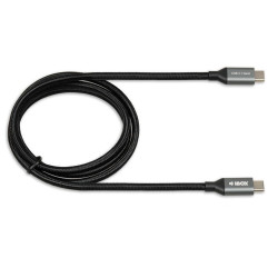 Kabel IBOX IKUMTC31G2 (USB typu C - USB typu C ; 1m; kolor czarny)'