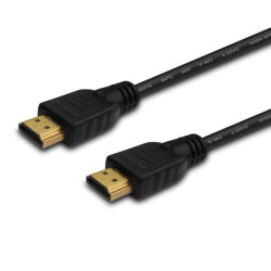 Kabel SAVIO cl-01 (HDMI - HDMI ; 1 5m; kolor czarny)'