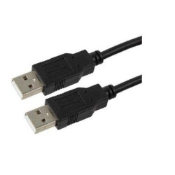 Kabel GEMBIRD CCP-USB2-AMAM-6 (USB 2.0 typu A M - USB 2.0 typu A M; 1 8m; kolor czarny)'