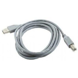 Kabel GEMBIRD CCP-USB2-AMBM-6G (USB 2.0 typu A M - USB 2.0 typu B M; 1 8m; kolor szary)'