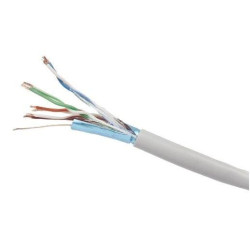 Kabel sieciowy GEMBIRD FPC-5004E-SO (F/FTP; 305m; kat. 5e; kolor szary)'