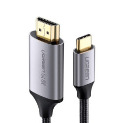 Kabel UGREEN 50570 (USB typu C M - HDMI M; 1 5m; kolor czarny)'