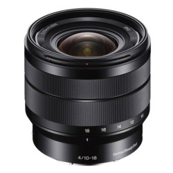 Obiektyw - Sony 10-18 mm f/4 mocowanie typu E'