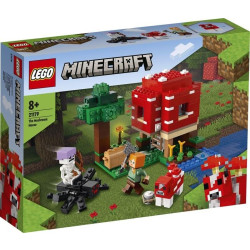 LEGO Minecraft 21179 Dom w grzybie'