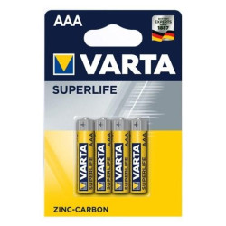 Zestaw baterii cynkowo-węglowe VARTA Superlife R03 AAA (Zn-C; x 4)'