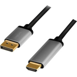 LogiLink DisplayPort - HDMI 2.0m (CDA0107)'