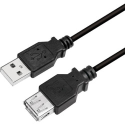 LogiLink USB 5.0m czarny'