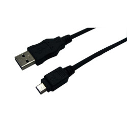 LogiLink mini USB 1.8m czarny'
