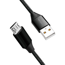 LogiLink micro USB 0.3m czarny'