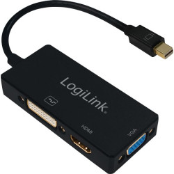 LogiLink mini DisplayPort - HDMI/DVI/DisplayPort'