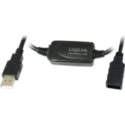 LogiLink USB 10.0m czarny'