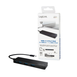 LogiLink 4-portowy USB-C'