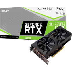 Karta graficzna - PNY GeForce RTX 3050 8GB VERTO Dual Fan'