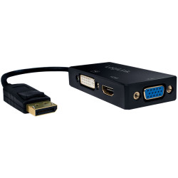 LogiLink DisplayPort - DVI/HDMI/VGA'