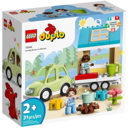 LEGO DUPLO 10986 Town Dom rodzinny na kółkach'