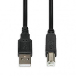 Kabel IBOX USB 2.0 A-B M/M 1 8M DRUKARKA IKU2D18 (USB 2.0 typu A M - USB 2.0 typu B M; 1 8m; kolor czarny)'