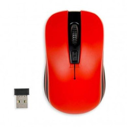 Mysz IBOX LORIINI IMOF008WR (optyczna; 1600 DPI; kolor czerwony)'