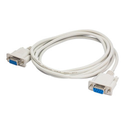 Kabel Akyga AK-CO-04 (RS-232 F - RS-232 F; 2m; kolor biały)'