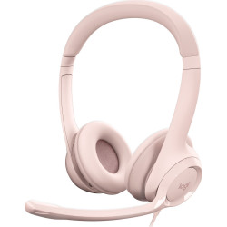 Słuchawki - Logitech H390 USB Różowy'
