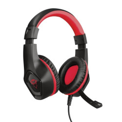 Słuchawki - Słuchawki dla graczy Trust GXT404R Rana (czarno-czerwone)'