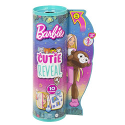 Barbie Cutie Reveal Lalka Seria Dżungla HKR01'