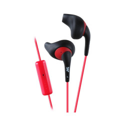 Słuchawki JVC HAE-NR15BRE (douszne  sportowe  ze sterowaniem i mikrofonem  red/black)'