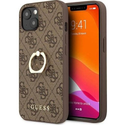 Guess 4G Ring Case do iPhone 13 mini (brązowy)'